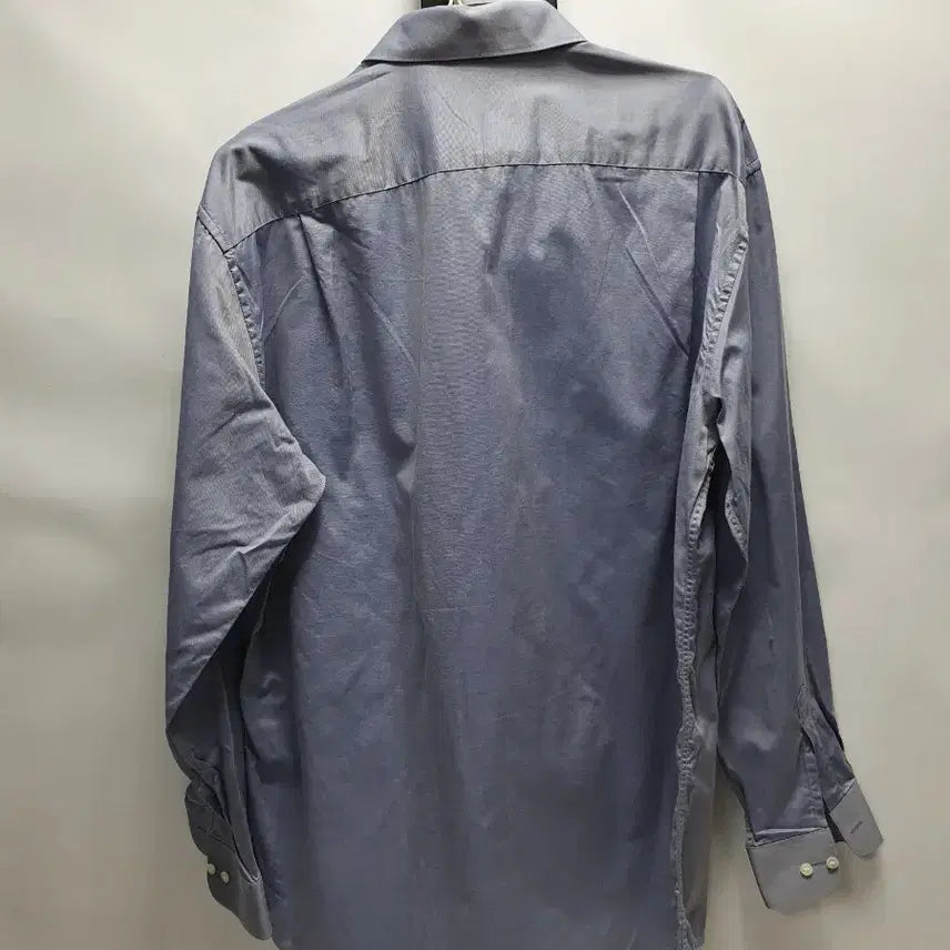 [BUNJANG] Dupont Long Sleeve Shirt Blue 110 / 듀퐁 셔츠 긴팔 남방 블루 110