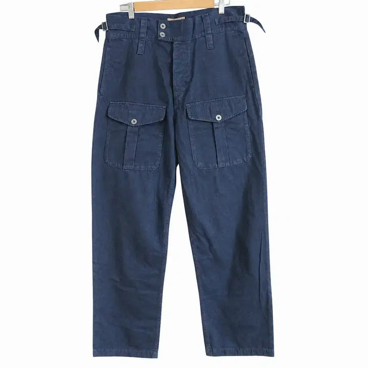 [BUNJANG] Nigel Cabourn British Army Pants Herringbone Twill (HBT) Navy Size 34 / 나이젤 카본 리브로 브리티시 아미 팬츠