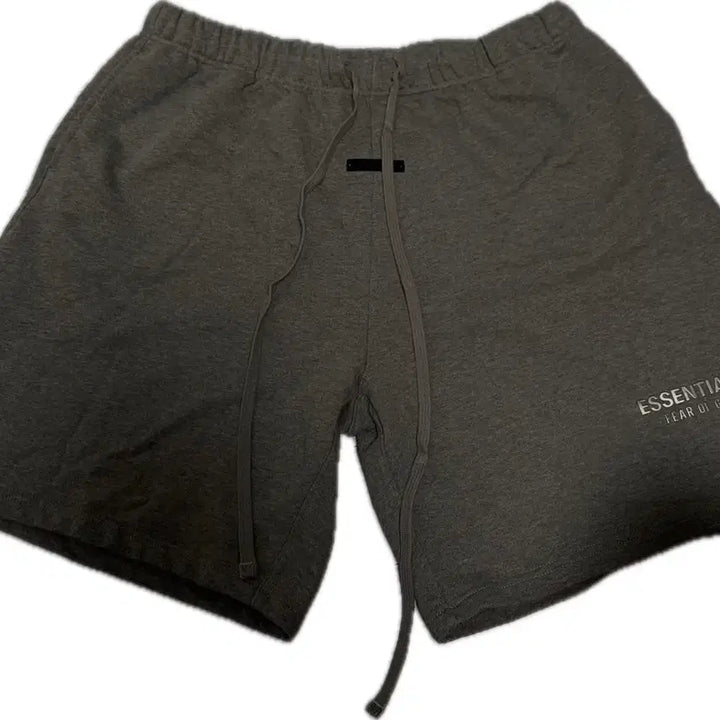 [BUNJANG] Fear of God Essentials Sweatpants Shorts Header Grey / [XXL]피어오브갓 에센셜 스웻팬츠 쇼츠 반바지 헤더그레이