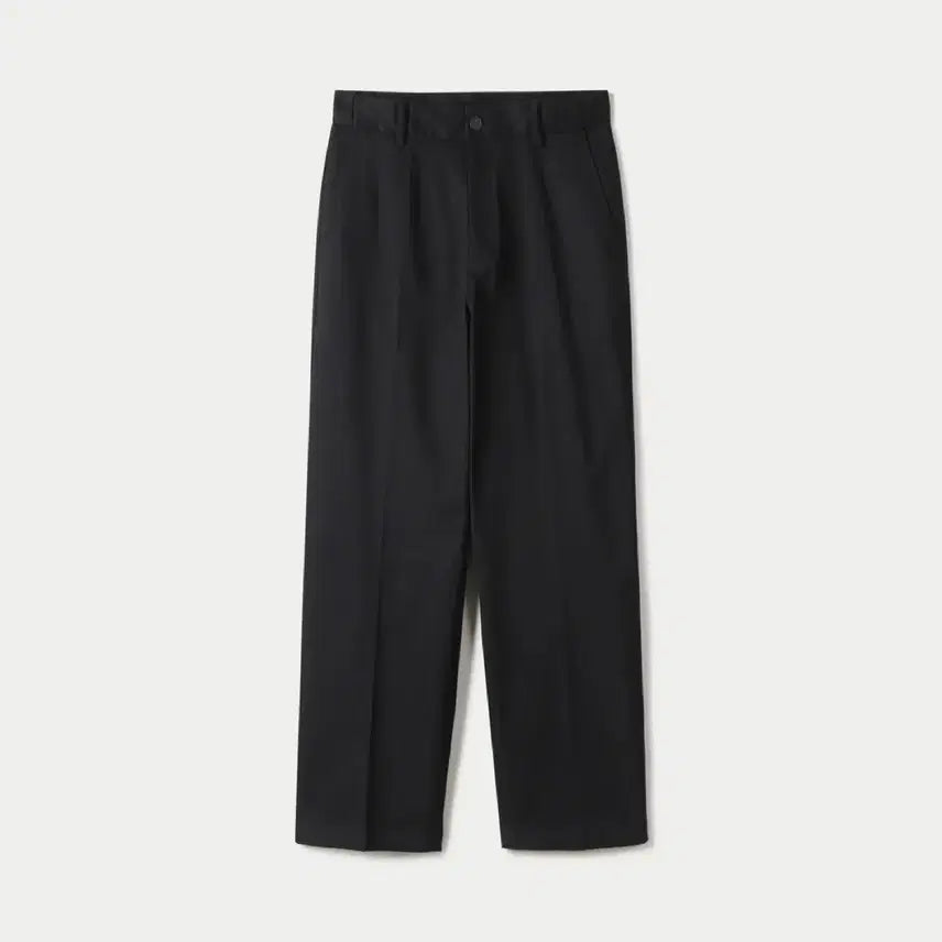 [BUNJANG] Molskin Semi Wide Pants Black / [L] 247시리즈 몰스킨 세미와이드 팬츠 블랙