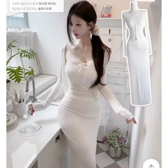 [BUNJANG] Soonyoo Lace Camisole / 순느)레이스 끈나시
