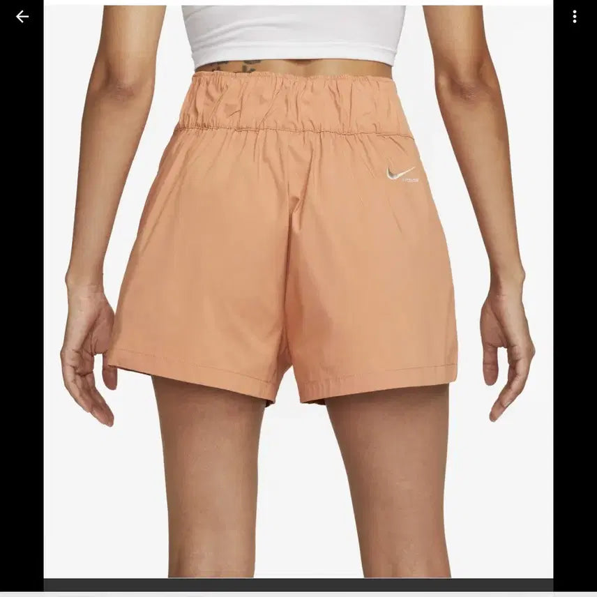 [BUNJANG] Nike Cropped T-shirt and Shorts Set / 나이키 크롭반팔 티셔츠 +  반바지 세트