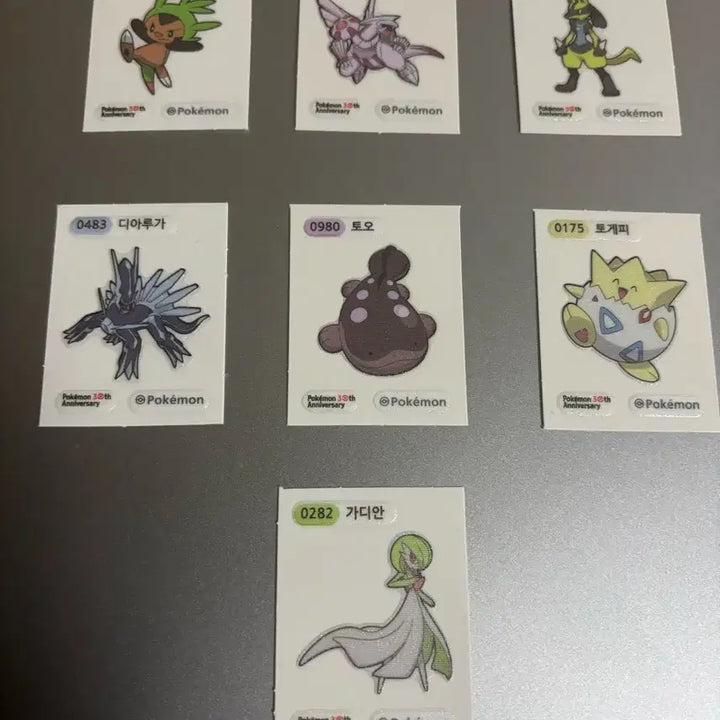 [BUNJANG] Pokemon Sticker Bundle Set / 포켓몬 띠부실 16종 일괄