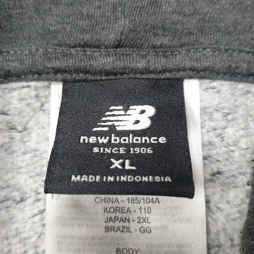 [BUNJANG] New Balance Hoodie Grey Size 110-115 / 뉴발란스 후드티 그레이 110~115
