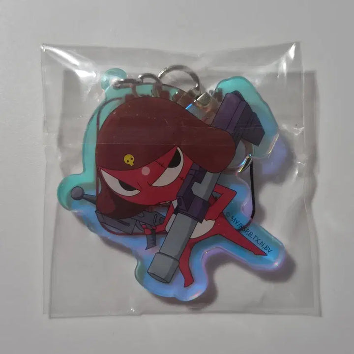 [BUNJANG] Keroro Gunsou Giroro Acrylic Keychain (Sealed) / 개구리 중사 케로로 아크릴 키링 기로로 미개봉