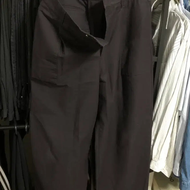 [BUNJANG] COS Wide Leg Cotton Trousers Brown / 코스 와이드 레그 코튼 트라우저 48 브라운