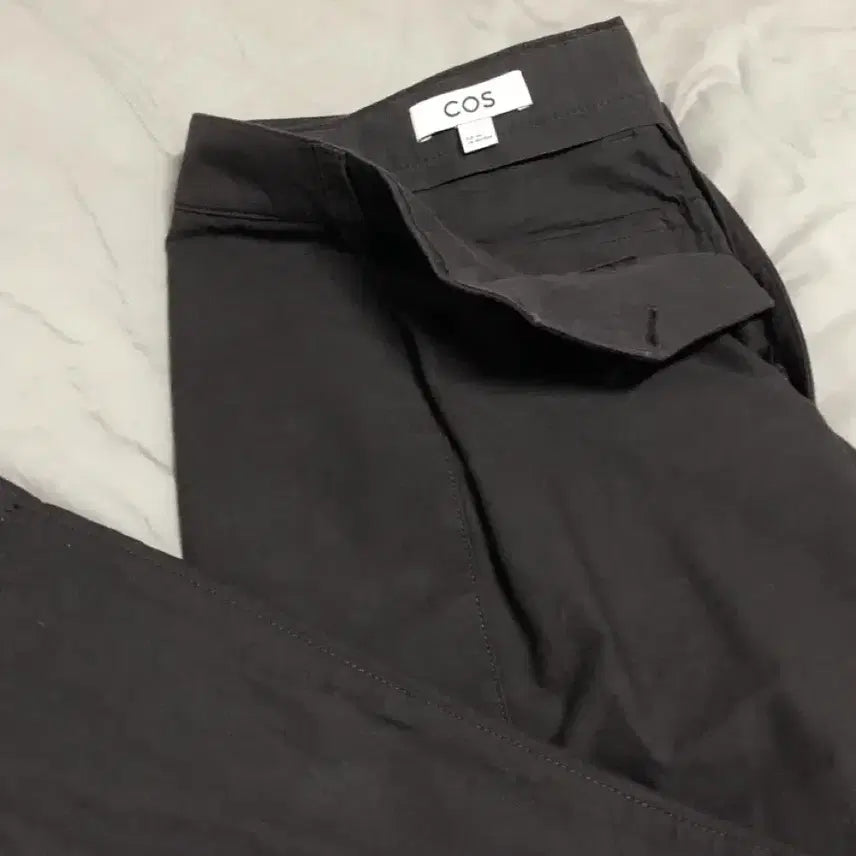 [BUNJANG] COS Wide Leg Cotton Trousers Brown / 코스 와이드 레그 코튼 트라우저 48 브라운