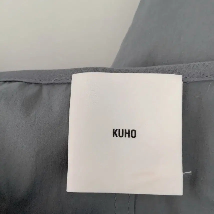 [BUNJANG] KUHO Grey Blouse / KUHO 구호 그레이 블라우스