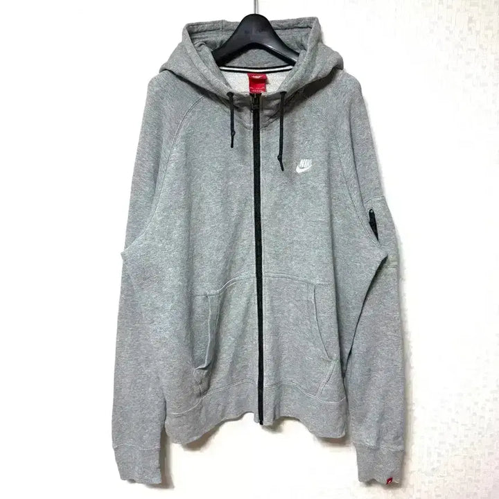 [BUNJANG] Nike Training Hooded Zip-Up Jacket Grey XXL / [XXL,110]나이키 트레이닝 후드집업 자켓 그레이