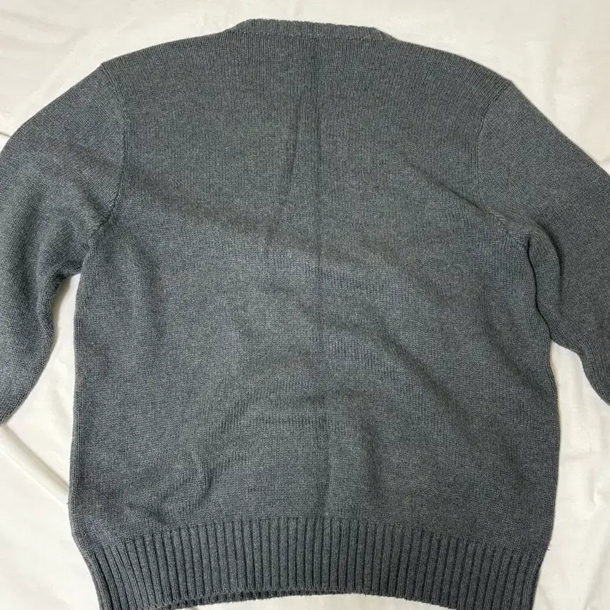 [BUNJANG] Polo Ralph Lauren Knit Sweater Grey L / 폴로 랄프로렌 니트 그레이 L