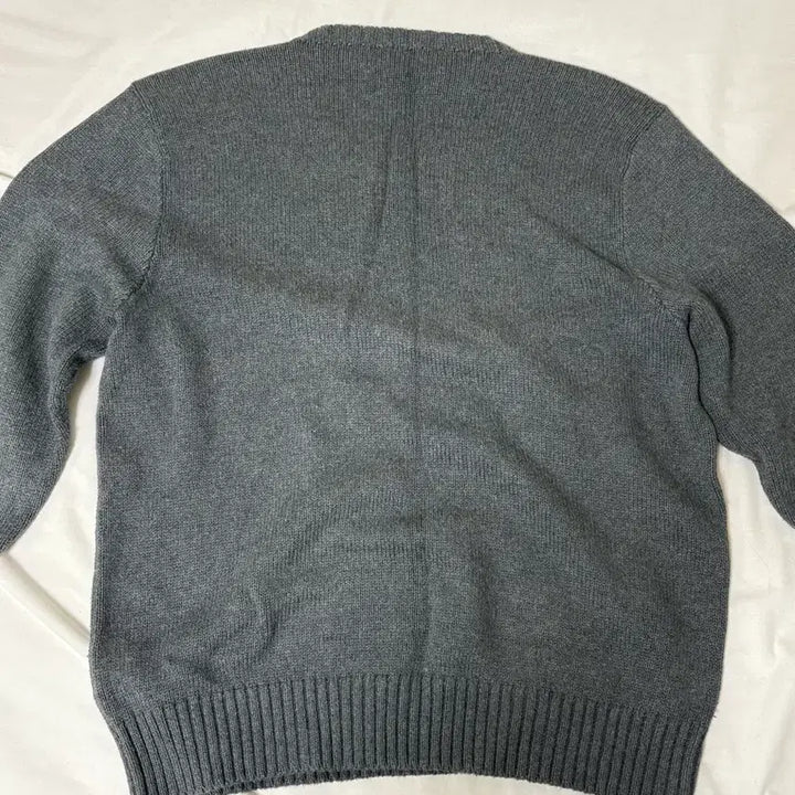 [BUNJANG] Polo Ralph Lauren Knit Sweater Grey L / 폴로 랄프로렌 니트 그레이 L