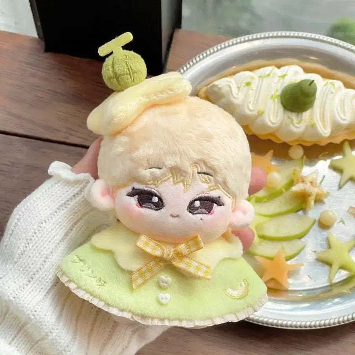 [BUNJANG] 10cm Doll Clothes Pudding Cape Melon / 10cm 인형옷 푸딩 케이프 메론