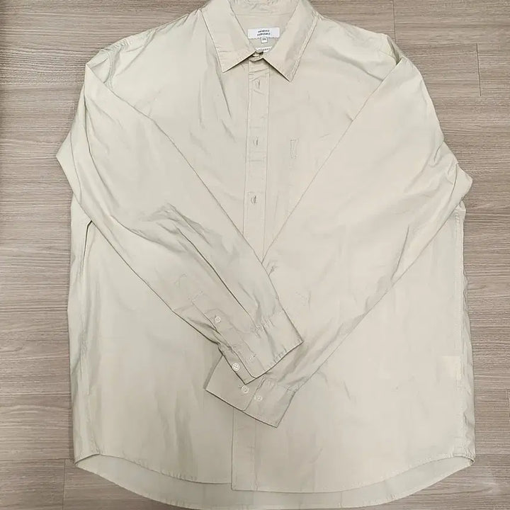 [BUNJANG] Musinsa Standard Beige Shirt 2XL / 무신사 스탠다드 베이지 셔츠 2XL