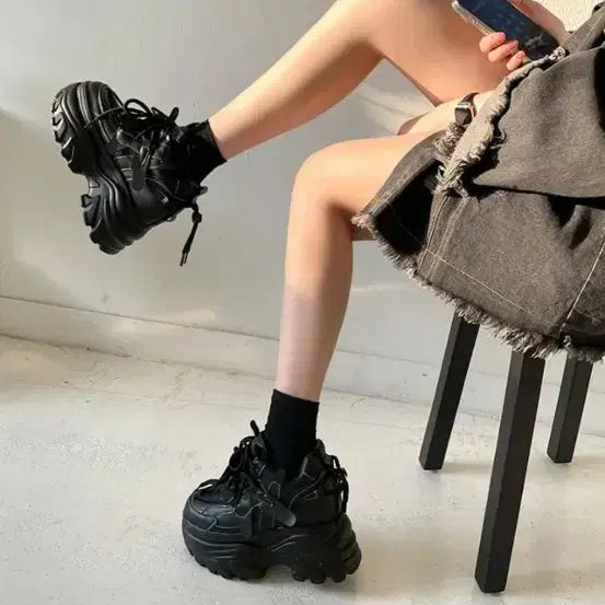 [BUNJANG] Mongle Shoes 12cm Standing Heels (Size 250) / 몽글슈즈 12cm 스탠딩화 대여 250