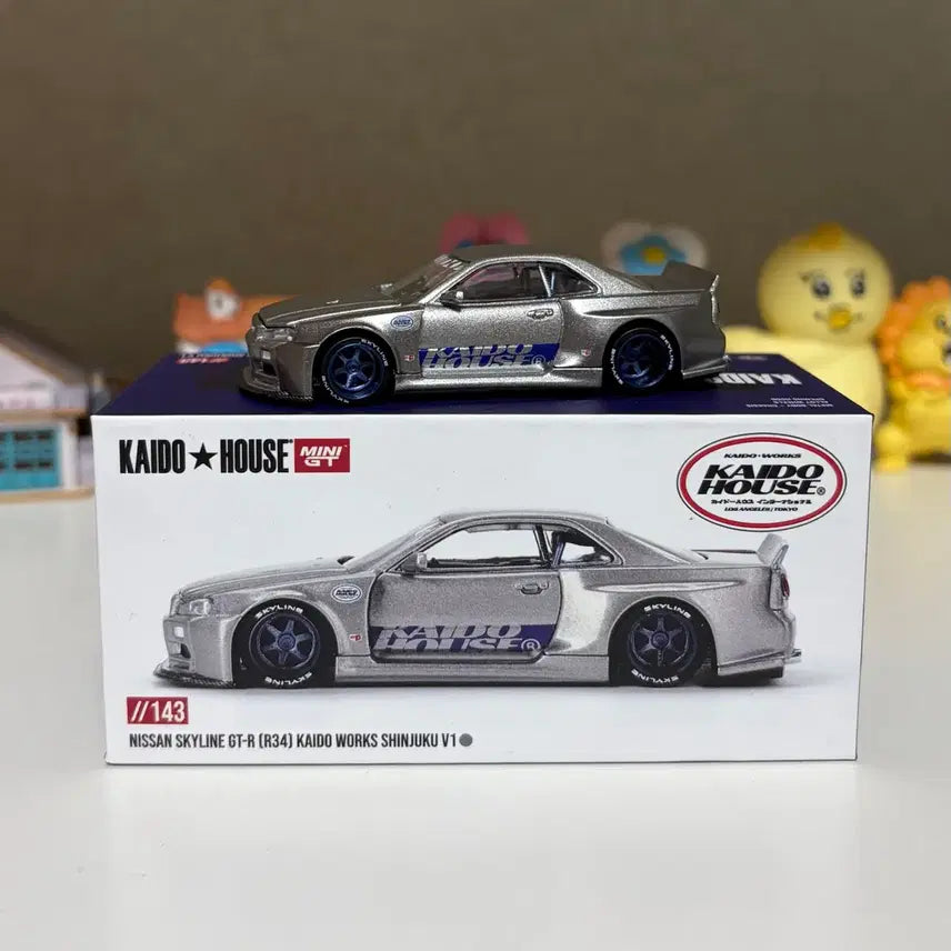 [BUNJANG] Mini GT Nissan Skyline R34 Diecast Model / 미니지티 카이도 하우스 닛산 스카이라인 R34 다이캐스트