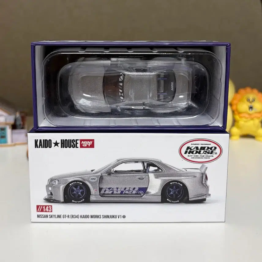 [BUNJANG] Mini GT Nissan Skyline R34 Diecast Model / 미니지티 카이도 하우스 닛산 스카이라인 R34 다이캐스트