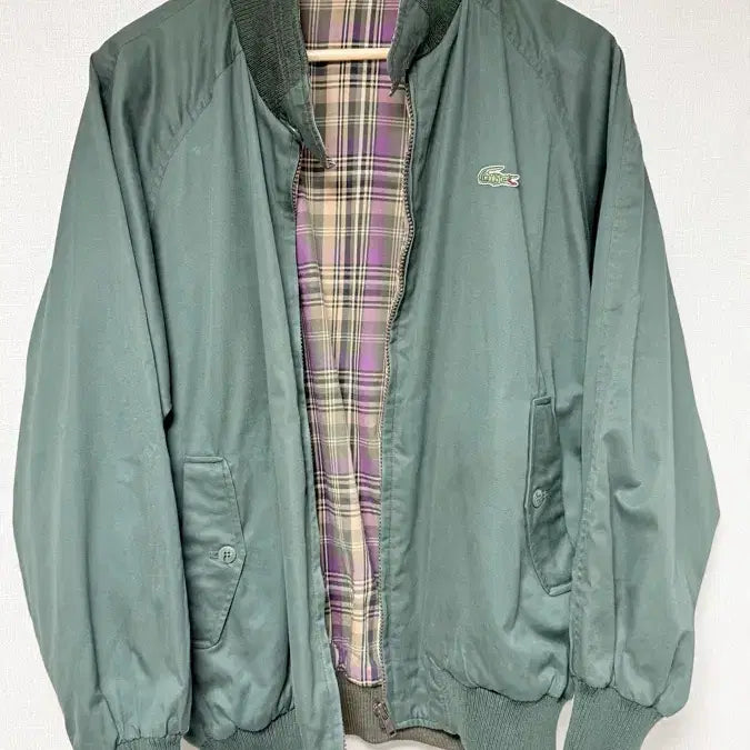 [BUNJANG] Lacoste Barracuda Harrington Jacket / 라코스테 바라쿠다 , 헤링턴자켓