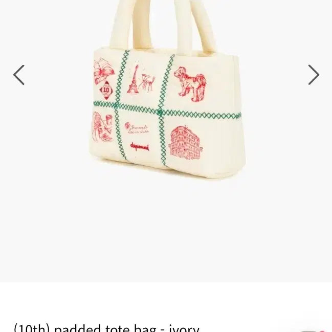 [BUNJANG] Depound Padded Tote Bag 10th Anniversary / (10주년)드파운드 패디드 토트백