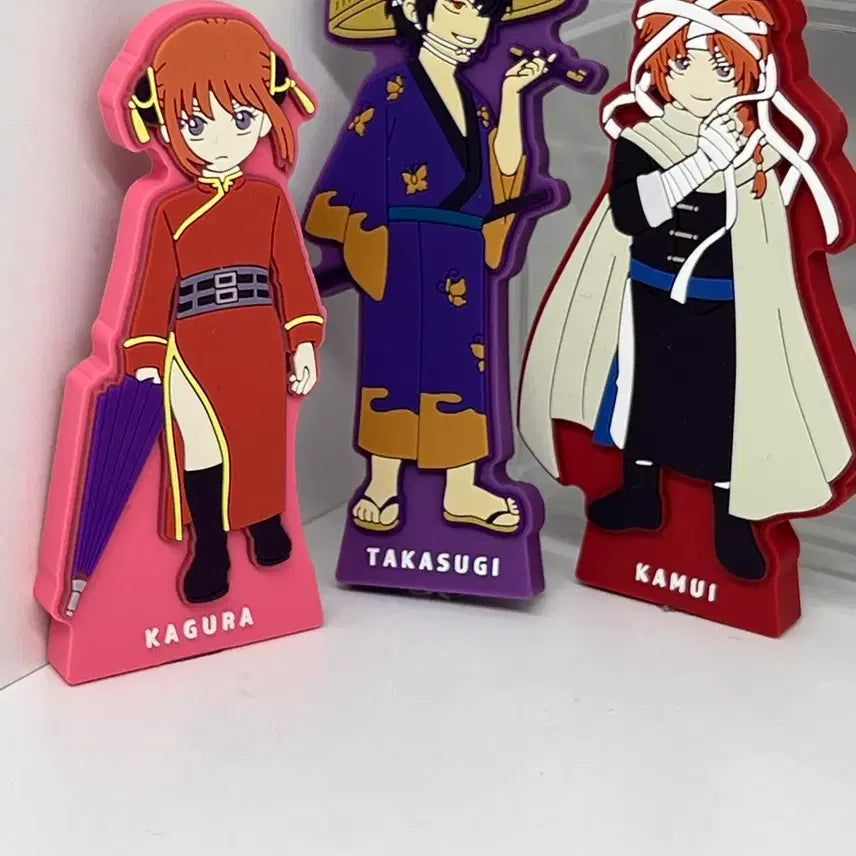 [BUNJANG] Gintama Kagura Kamui Shinsuke Bundle Stand Set / 은혼 러버스탠드 카구라 카무이 신스케 일괄