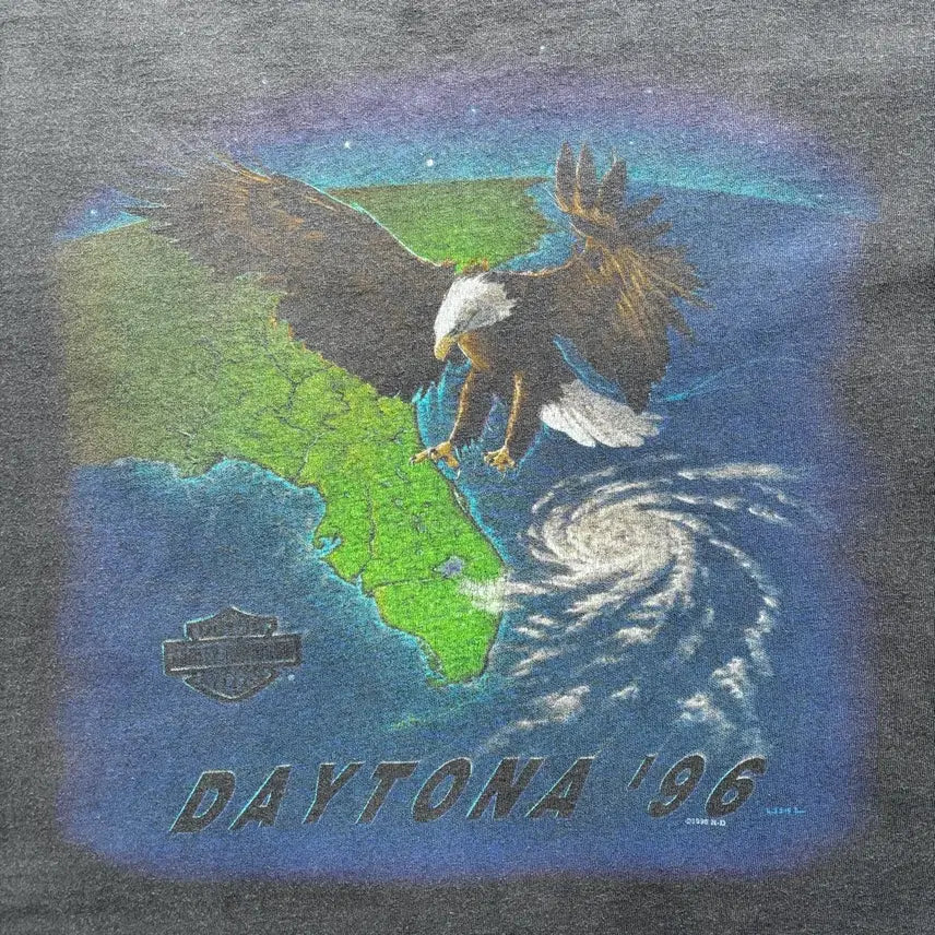 [BUNJANG] 1995 Harley-Davidson Eagle Graphic T-Shirt Vintage Single Stitch / 90s 빈티지 할리데이비슨 이글 티셔츠
