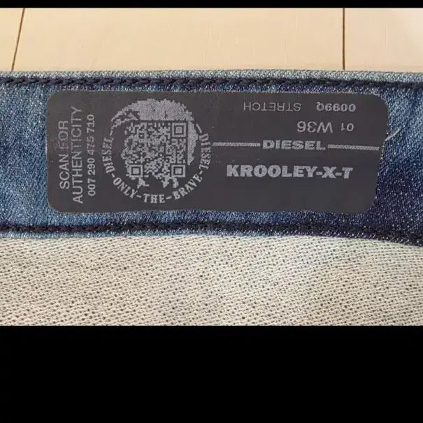 [BUNJANG] Diesel Krooley-X-T Jeans W36 / 디젤 Krooley-X-T 청바지 W36