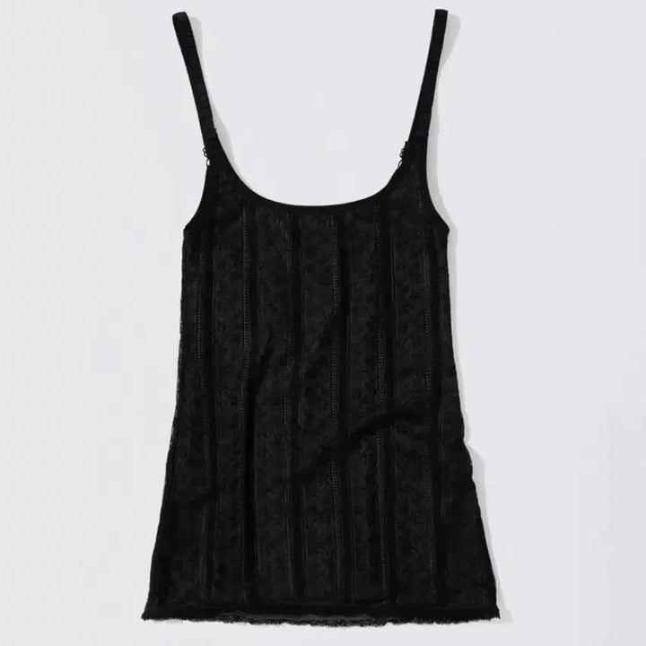 [BUNJANG] Sculptor Cottage Mini Slip Dress Black / 스컬프터 Cottage Mini Slip Black