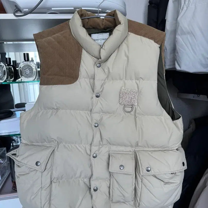 [BUNJANG] Henry Cotton Spectator Fishing Down Vest / 헨리코튼 스펙테이터 Fishing down vest 패딩베스트