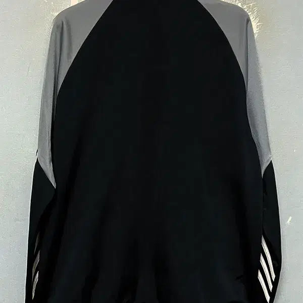 [BUNJANG] Adidas 3-Stripes Track Top / 아디다스 3선 블랙 스카이블루 블랙 져지 트랙탑 춘추 캐주얼 L 100