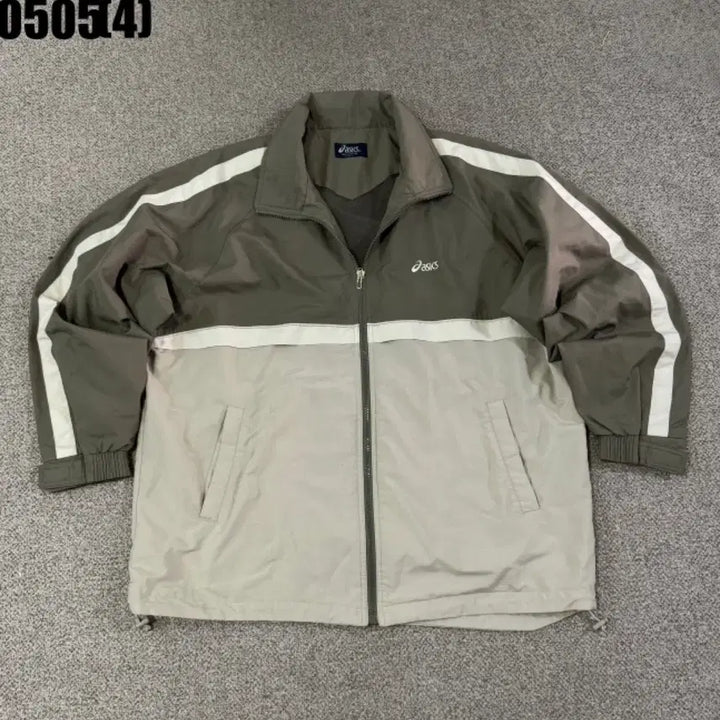 [BUNJANG] Asics Windbreaker Jacket / 아식스 바람막이 자켓 110 | 0505