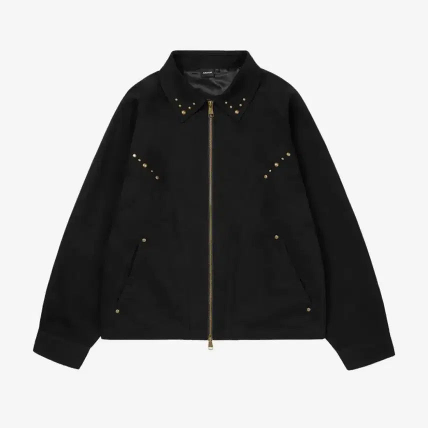 [BUNJANG] AAKAM Black Cotton Jacket Size 1 / 아캄(AAKAM) 블랙 코튼 자켓 1 size