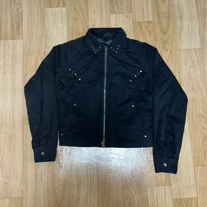 [BUNJANG] AAKAM Black Cotton Jacket Size 1 / 아캄(AAKAM) 블랙 코튼 자켓 1 size