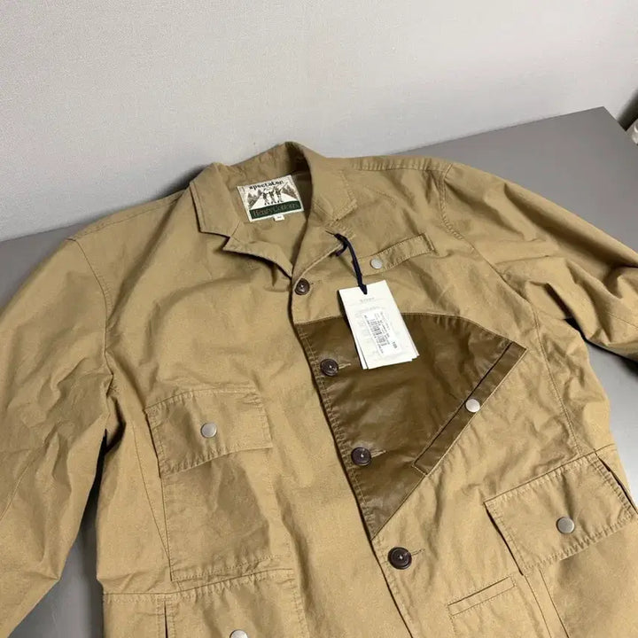 [BUNJANG] Henry Cotton x Specdata Safari Jacket Khaki (Size 105) / 헨리코튼 X 스펙데이터 사파리 자켓 (105) 판매합니다