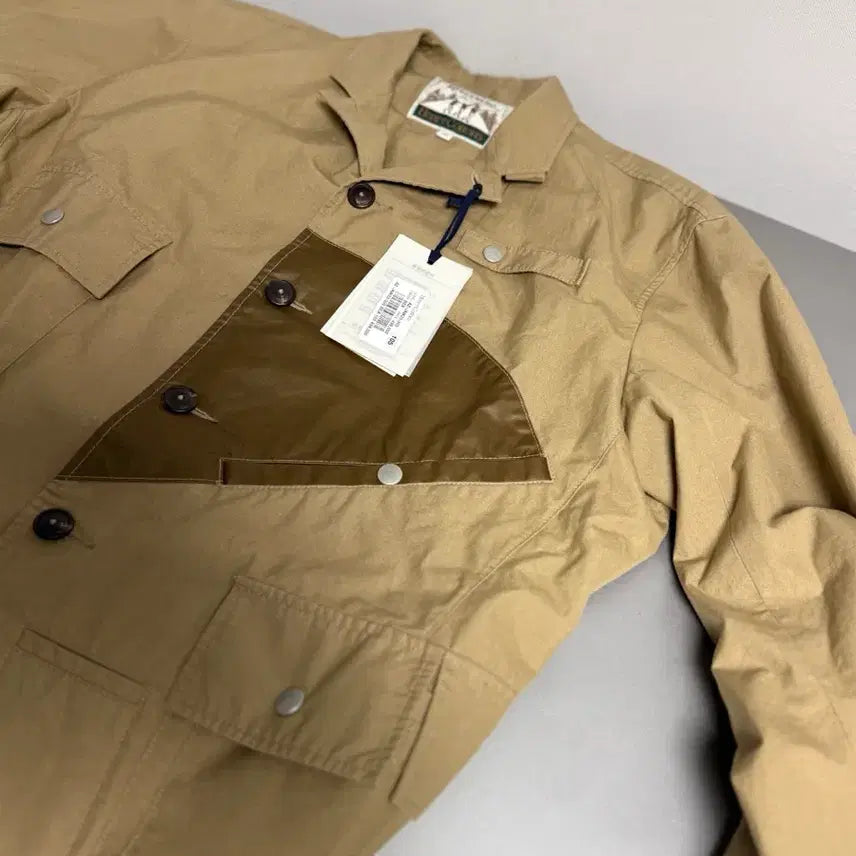 [BUNJANG] Henry Cotton x Specdata Safari Jacket Khaki (Size 105) / 헨리코튼 X 스펙데이터 사파리 자켓 (105) 판매합니다