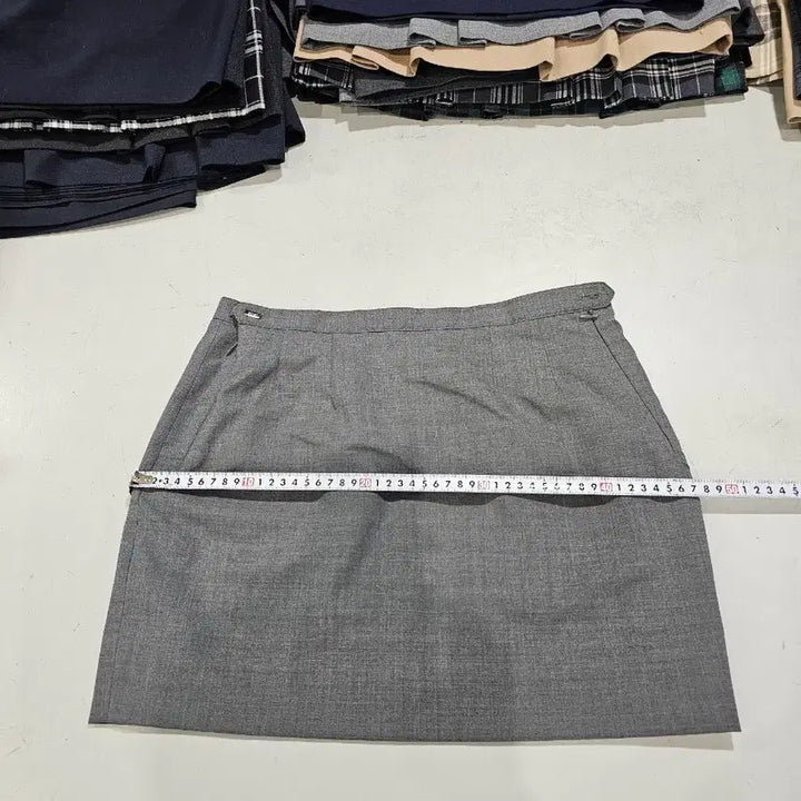 [BUNJANG] Used School Uniform Skirt Size 77 Summer / 중고 교복치마 사이즈 77 짧치