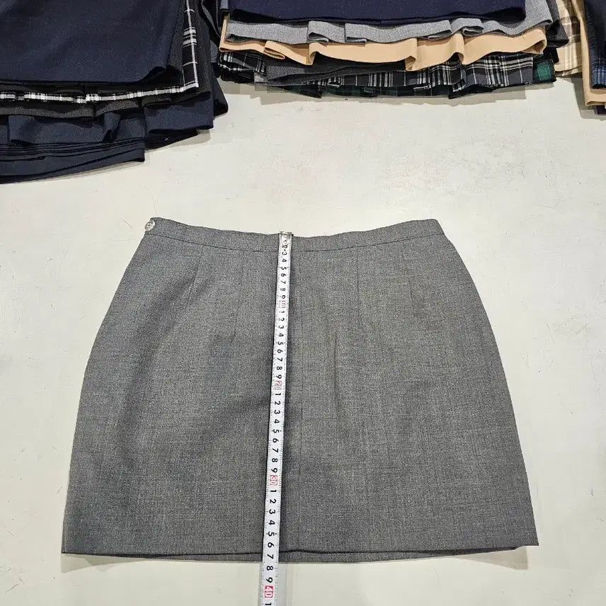 [BUNJANG] Used School Uniform Skirt Size 77 Summer / 중고 교복치마 사이즈 77 짧치