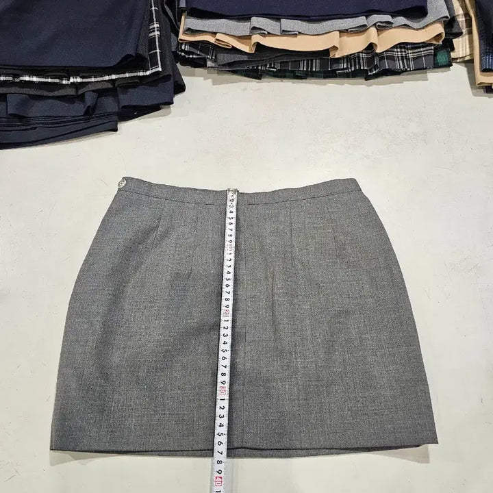 [BUNJANG] Used School Uniform Skirt Size 77 Summer / 중고 교복치마 사이즈 77 짧치