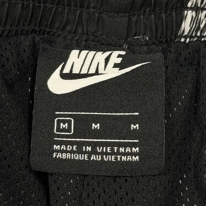 [BUNJANG] Nike Multi-Logo Swoosh Woven Shorts Black M / 나이키 멀티로고 스우시 우븐 쇼츠 반바지 블랙 M