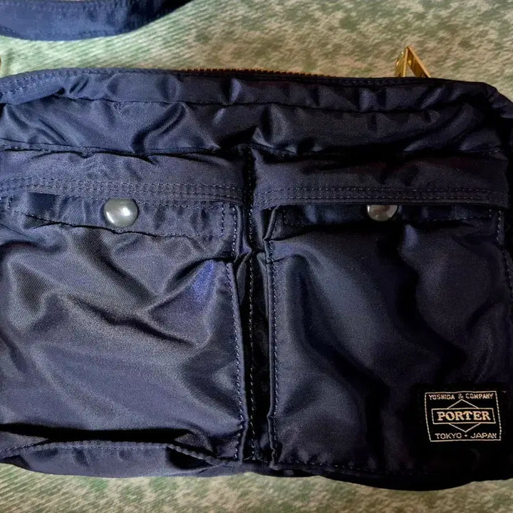 [BUNJANG] Yoshida Porter Tanker Small Shoulder Bag Navy / 요시다 포터 탱커 네이비 숄더백