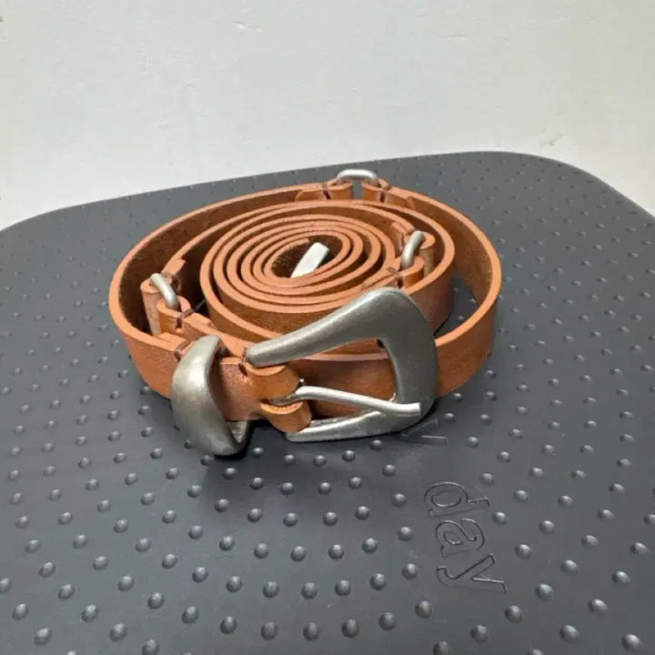 [BUNJANG] Yoke Tokyo Western Belt Brown / Yoke tokyo 요크 도쿄 웨스턴 브라운 벨트 free