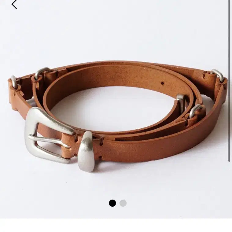 [BUNJANG] Yoke Tokyo Western Belt Brown / Yoke tokyo 요크 도쿄 웨스턴 브라운 벨트 free