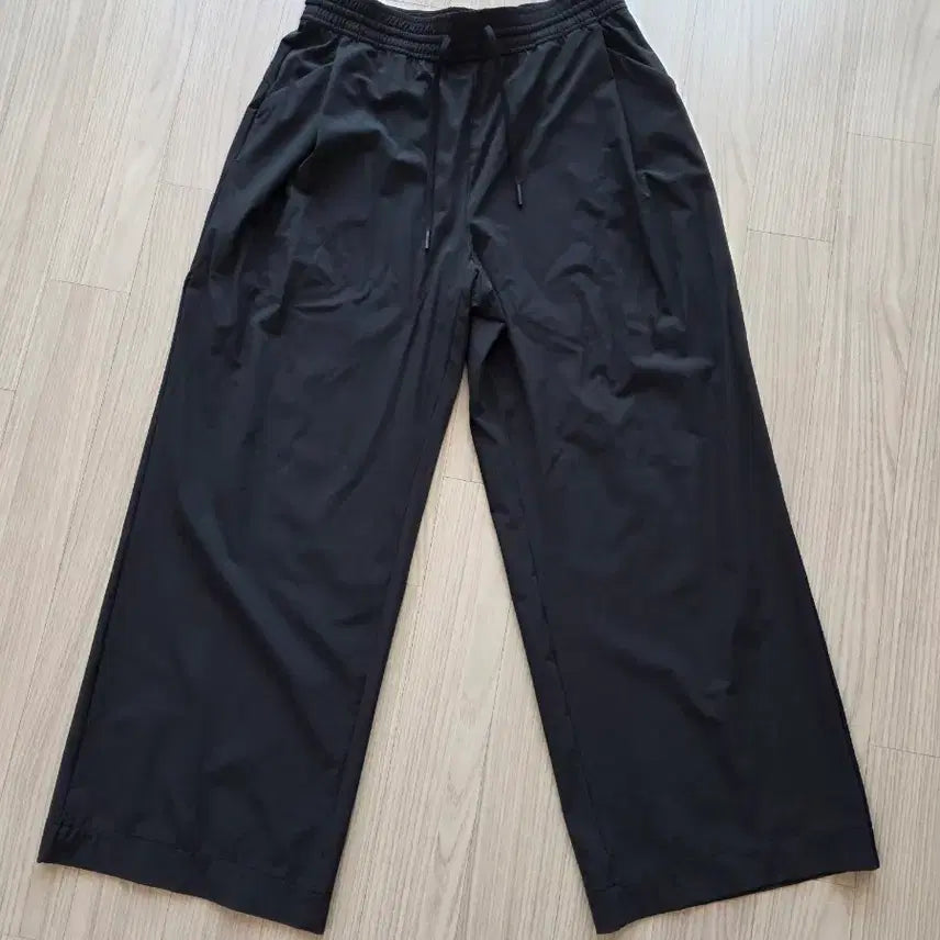[BUNJANG] Andar AirStre Wide Pants Black XL / 안다르 에어스트 와이드 팬츠