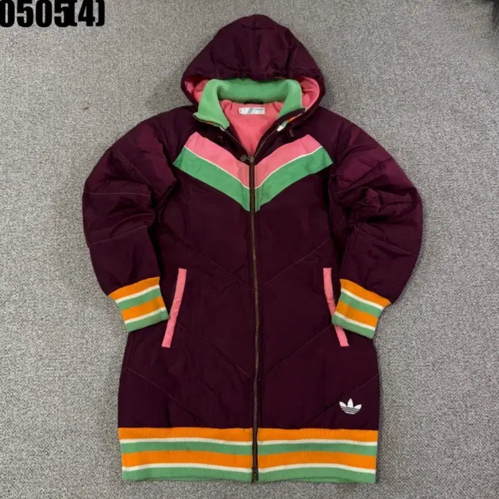 [BUNJANG] Adidas Three-Stripes Long Padded Jacket / 아디다스 삼선 롱 패딩 자켓 85 | 0505