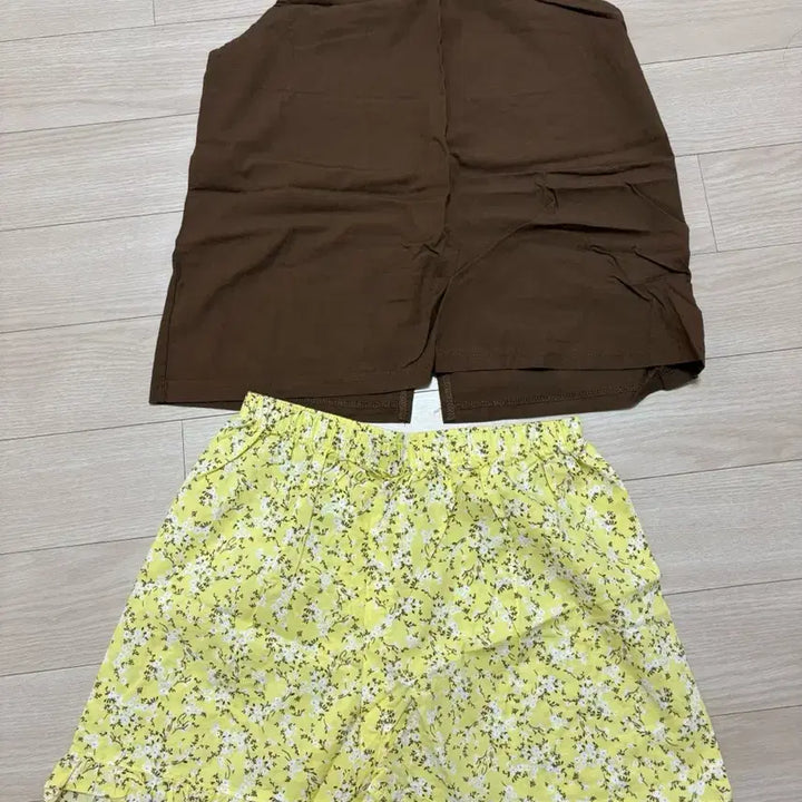 [BUNJANG] 3-Piece Home Wear Set Flower Pattern / 쓰리피스 홈웨어 세트
