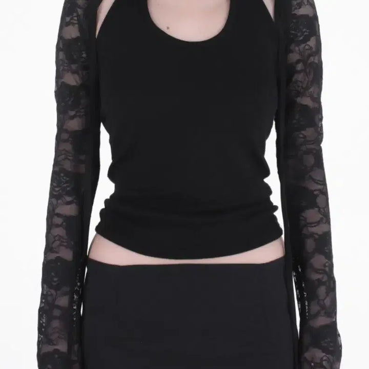 [BUNJANG] TAAE Lace Bolero Cardigan / TAAE 태 레이스 볼레로 가디건