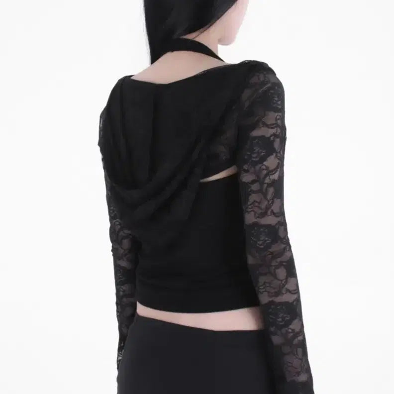 [BUNJANG] TAAE Lace Bolero Cardigan / TAAE 태 레이스 볼레로 가디건