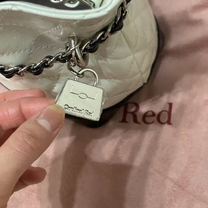 [BUNJANG] Cardinal Red Bell Bag Mix / 카디널레드 벨백 믹스