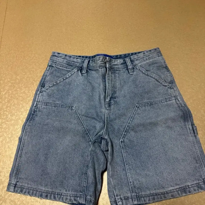 [BUNJANG] Plac x Oam Factory Denim Shorts / 플랙 x oam 팩토리 데님 반바지