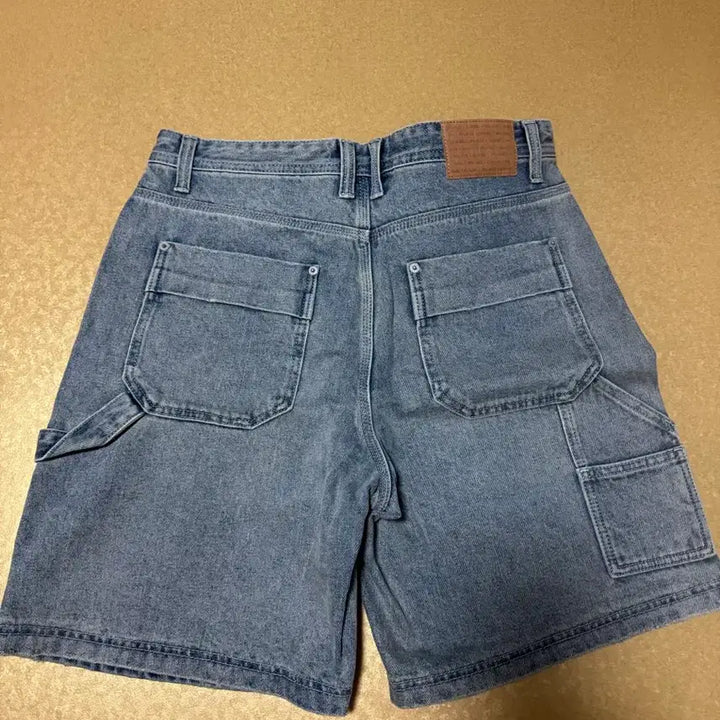 [BUNJANG] Plac x Oam Factory Denim Shorts / 플랙 x oam 팩토리 데님 반바지
