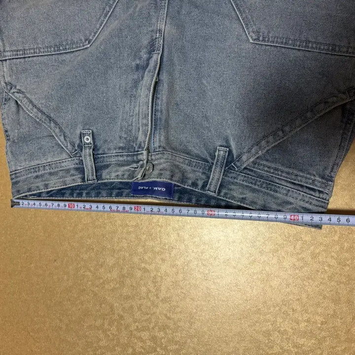 [BUNJANG] Plac x Oam Factory Denim Shorts / 플랙 x oam 팩토리 데님 반바지