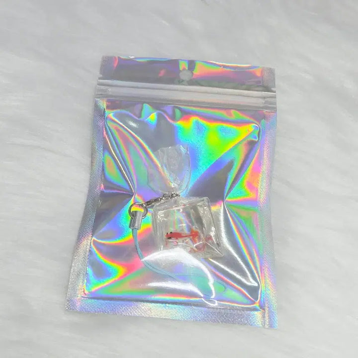 [BUNJANG] Goldfish in Envelope Miniature Keychain / 봉투 속 금붕어 미니어처 키링
